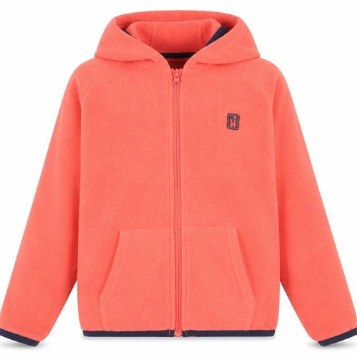 Hi Gear Girls Pink Fleece Hooded Full Zip Jacket 7-8 Years Outdoor Layer