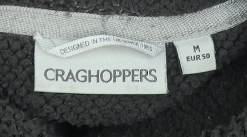 Craghoppers Men’s Black Fleece 1/4 Zip Outdoor Sweatshirt M