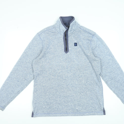 Mountain Warehouse Women's Grey 1/2 Zip Fleece Pullover UK14