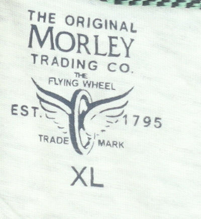 Morley Men's Beige South American Moto Tour Graphic T-Shirt XL