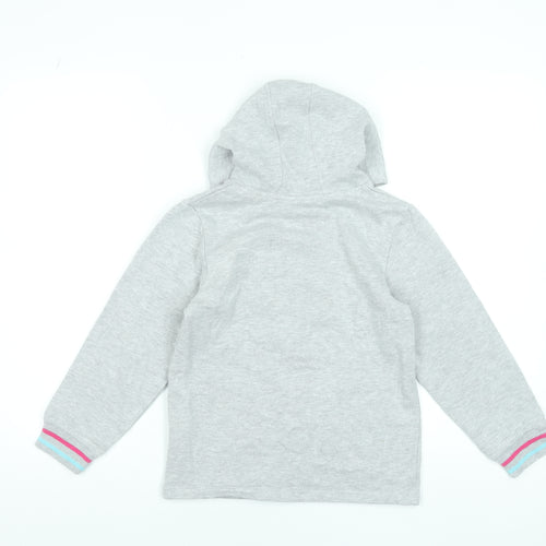Mountain Warehouse Girls Grey Unicorn Pullover Hoodie 9-10 Years