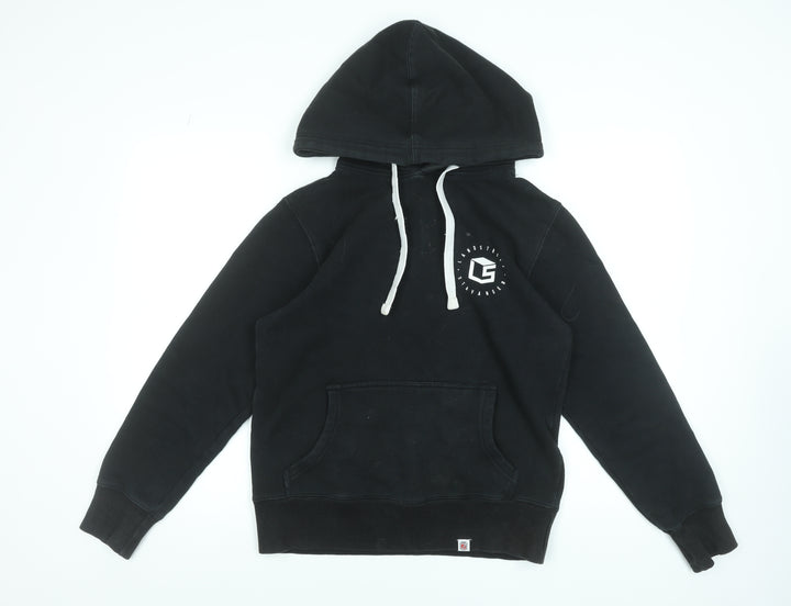 Landstreff Stavanger Men's Black Pullover Hoodie Size S Music Festival Graphic