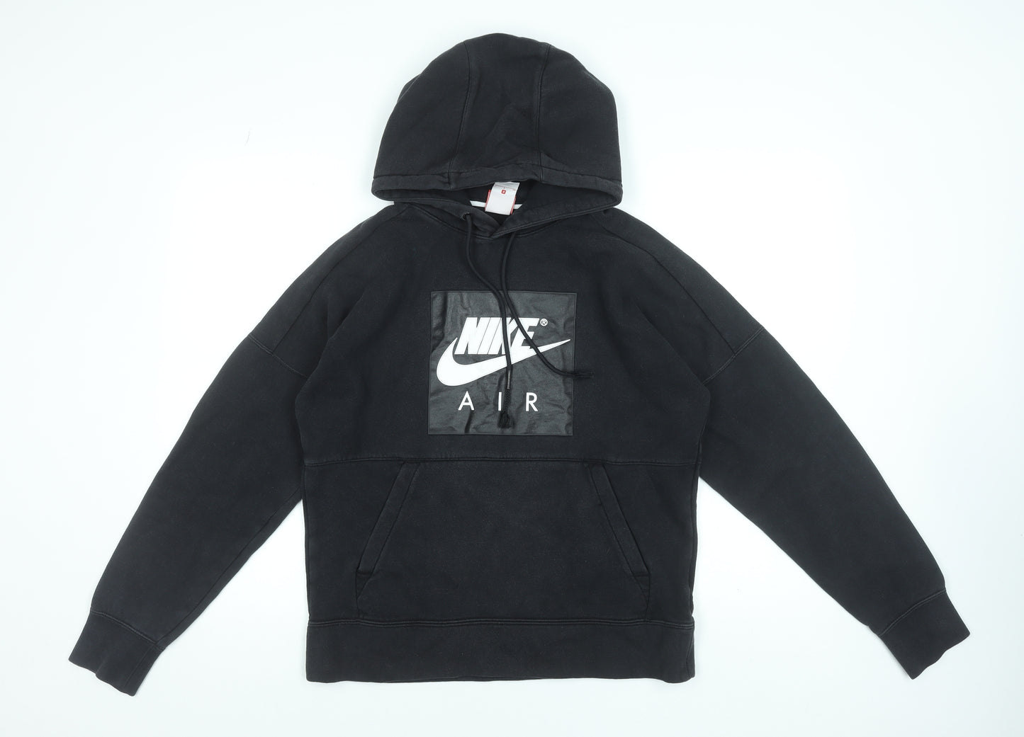 Nike Men's Black Pullover Hoodie Small Sports Fleece Sweatshirt