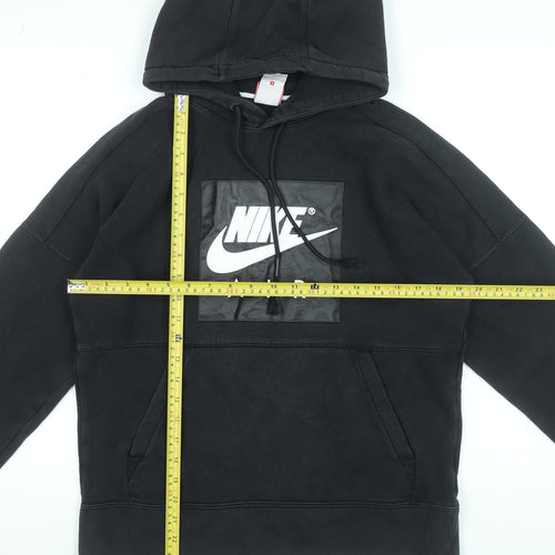 Nike Men's Black Pullover Hoodie Small Sports Fleece Sweatshirt