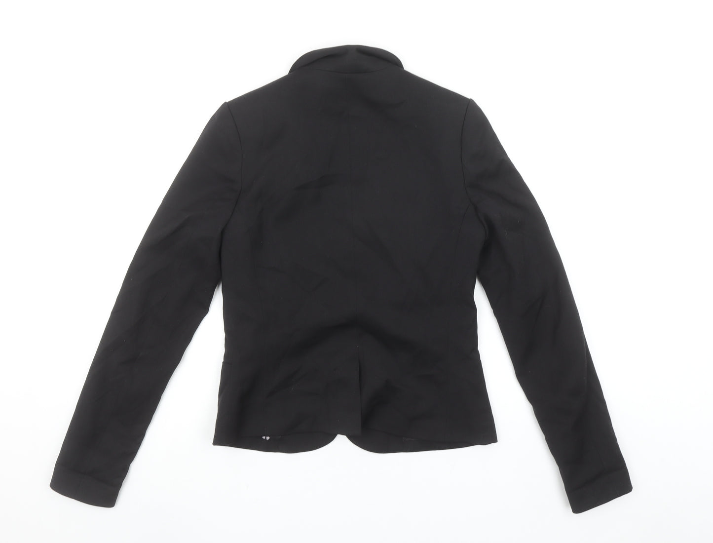 Divided by H&M Women's Black Two-Button Blazer Size 8 Classic Fit