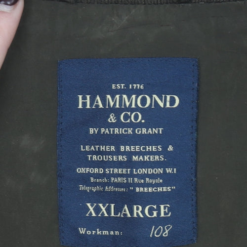 Hammond & Co. Men’s Brown 2XL 50-52" Field Jacket Classic Outdoor Style