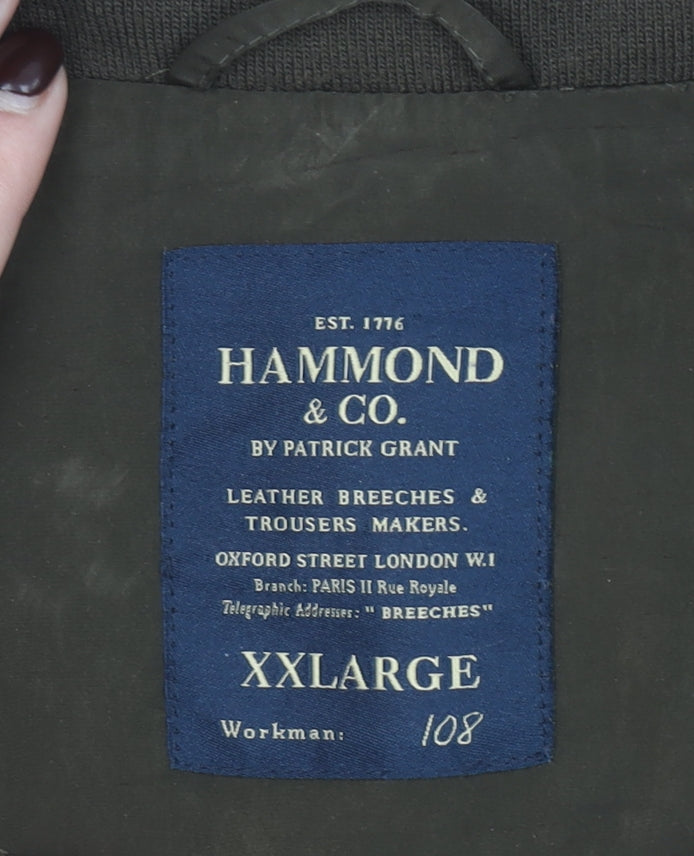 Hammond & Co. Men’s Brown 2XL 50-52" Field Jacket Classic Outdoor Style