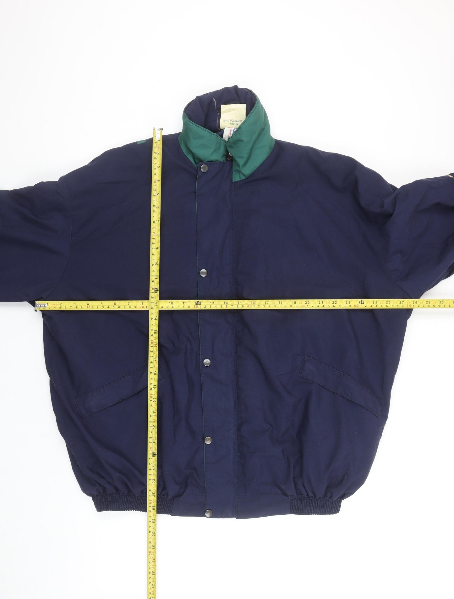 Hamilton Ross Men's Blue XL Bomber Jacket Nylon Windproof