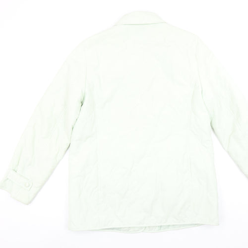 Rowlands Women's Ivory Quilted Mid-Length Jacket Size 12