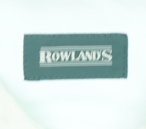Rowlands Women's Ivory Quilted Mid-Length Jacket Size 12
