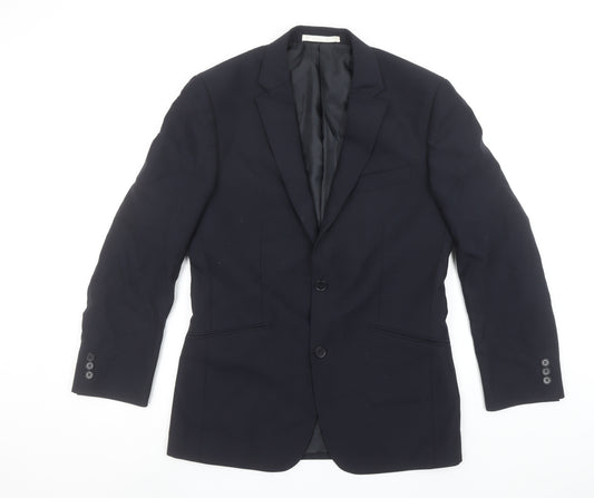 Burton Men's Black 36S Short Classic Single Breasted Blazer