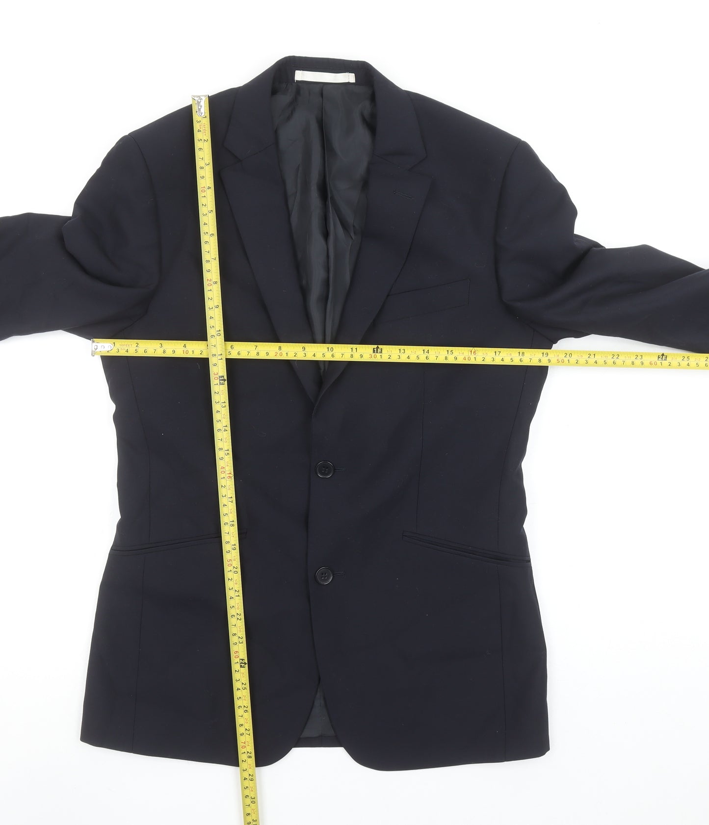 Burton Men's Black 36S Short Classic Single Breasted Blazer