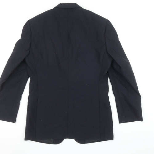 Burton Men's Black 36S Short Classic Single Breasted Blazer