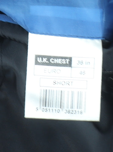 Burton Men's Black 36S Short Classic Single Breasted Blazer