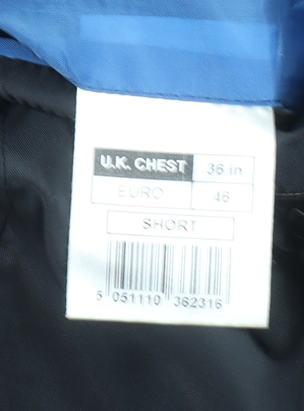 Burton Men's Black 36S Short Classic Single Breasted Blazer