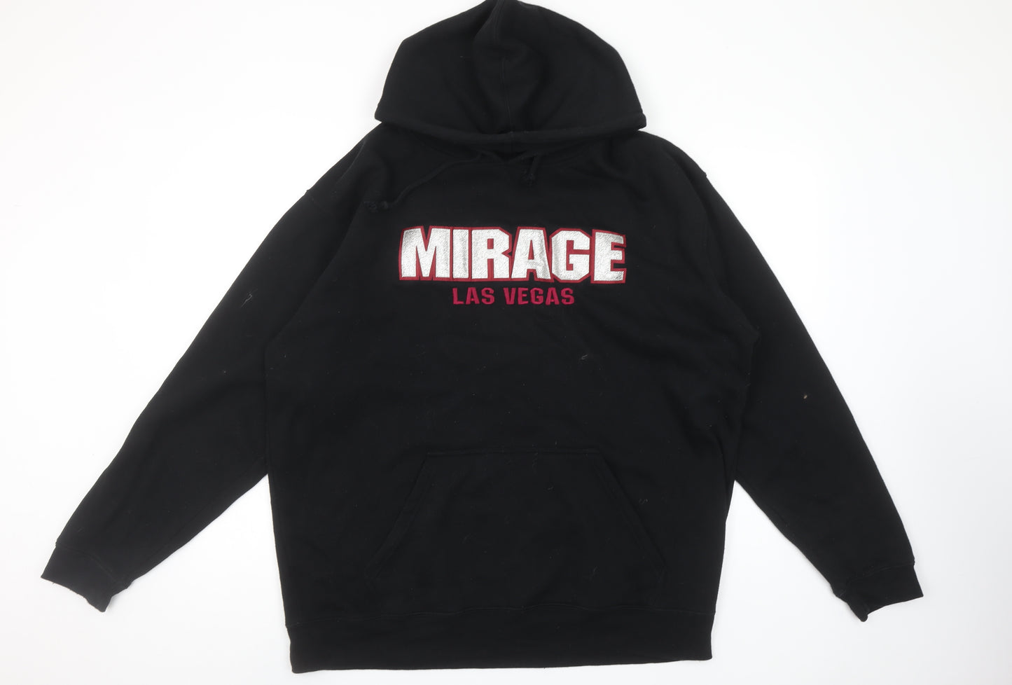 Mirage Las Vegas Black XL Pullover Hoodie Women’s Cotton Blend