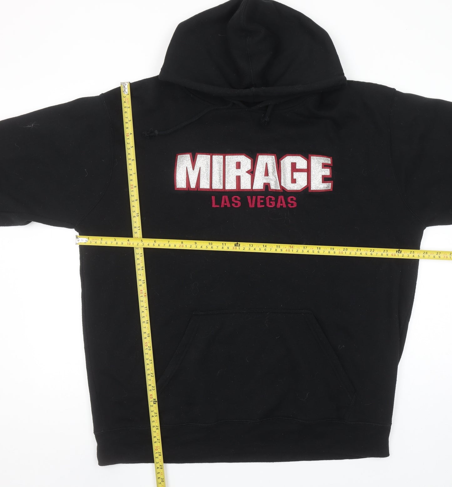 Mirage Las Vegas Black XL Pullover Hoodie Women’s Cotton Blend