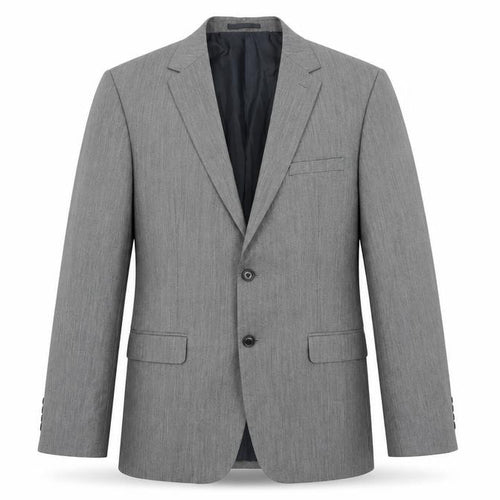 Jacamo Men's Grey 44R Classic Regular Fit Single-Breasted Blazer