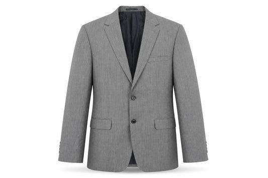 Jacamo Men's Grey 44R Classic Regular Fit Single-Breasted Blazer