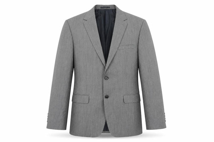 Jacamo Men's Grey 44R Classic Regular Fit Single-Breasted Blazer