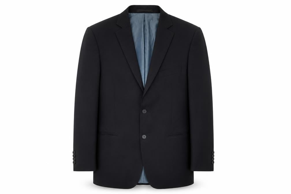 Marks and Spencer Men's Navy Regular Fit Single-Breasted Suit Jacket 42L