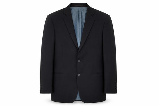 Marks and Spencer Men's Navy Regular Fit Single-Breasted Suit Jacket 42L