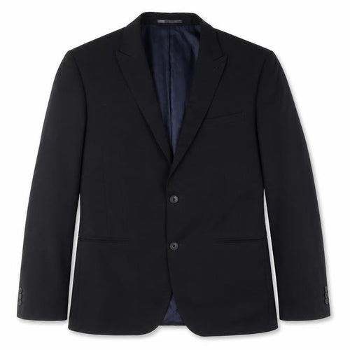 Next Men's Black 42R Formal Wool Blend Suit Jacket
