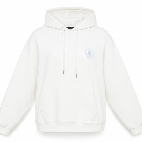 Crew Clothing Company Women's White Pullover Hoodie Size S Cotton Blend