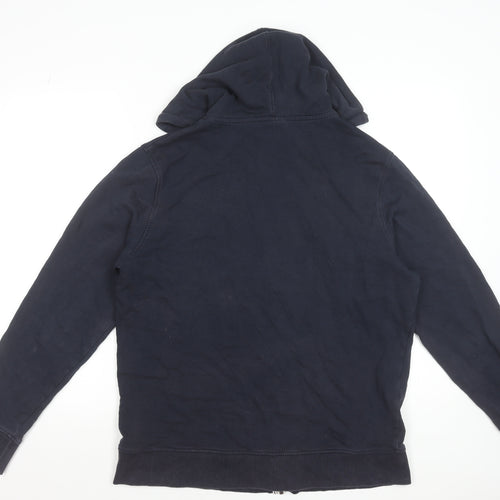 Jack & Jones Originals Men's Blue Full Zip Hoodie XL Cotton