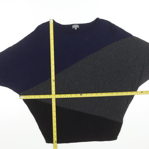 Phase Eight Women's Multicoloured Relaxed Fit Geometric Jumper XS