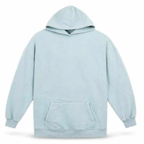 Stradivarius Women’s Blue Pullover Hoodie XS Cotton Blend Casual