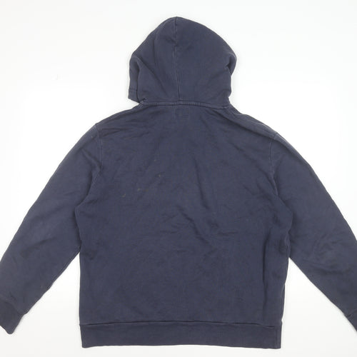 Levi's Men's Navy Hoodie Medium Pullover Cotton Graphic Sweatshirt