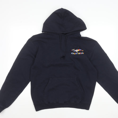 Champion Men's Black Chatham Graphic Hoodie M Pullover Fleece