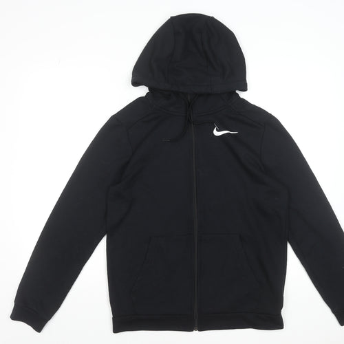 Nike Men's Black Dri-Fit Full Zip Hoodie Size S Sportswear