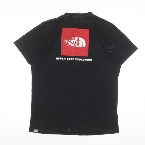 The North Face Men's Black M Graphic Outdoor Cotton T-Shirt