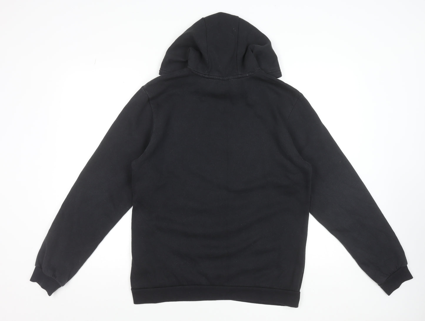Adidas Men's Black Hoodie SCFC Logo Pullover Size M Cotton Blend