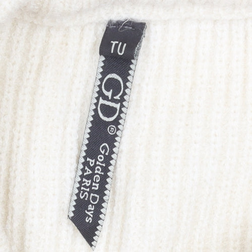 Golden Days Paris Women's Ivory Striped Knit Jumper, One Size