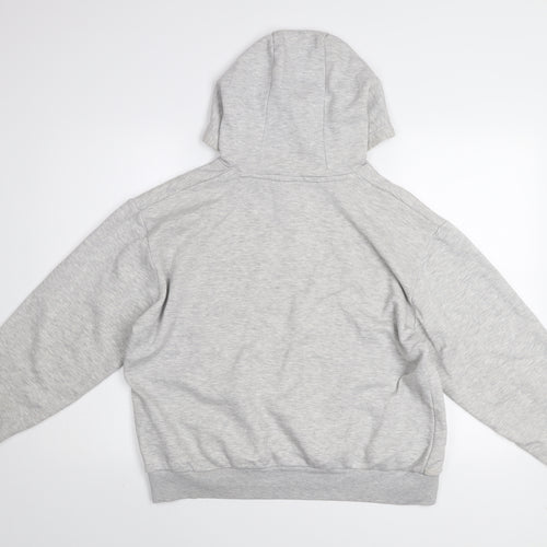 McKenzie Women’s Grey Cotton Blend Pullover Hoodie UK 10