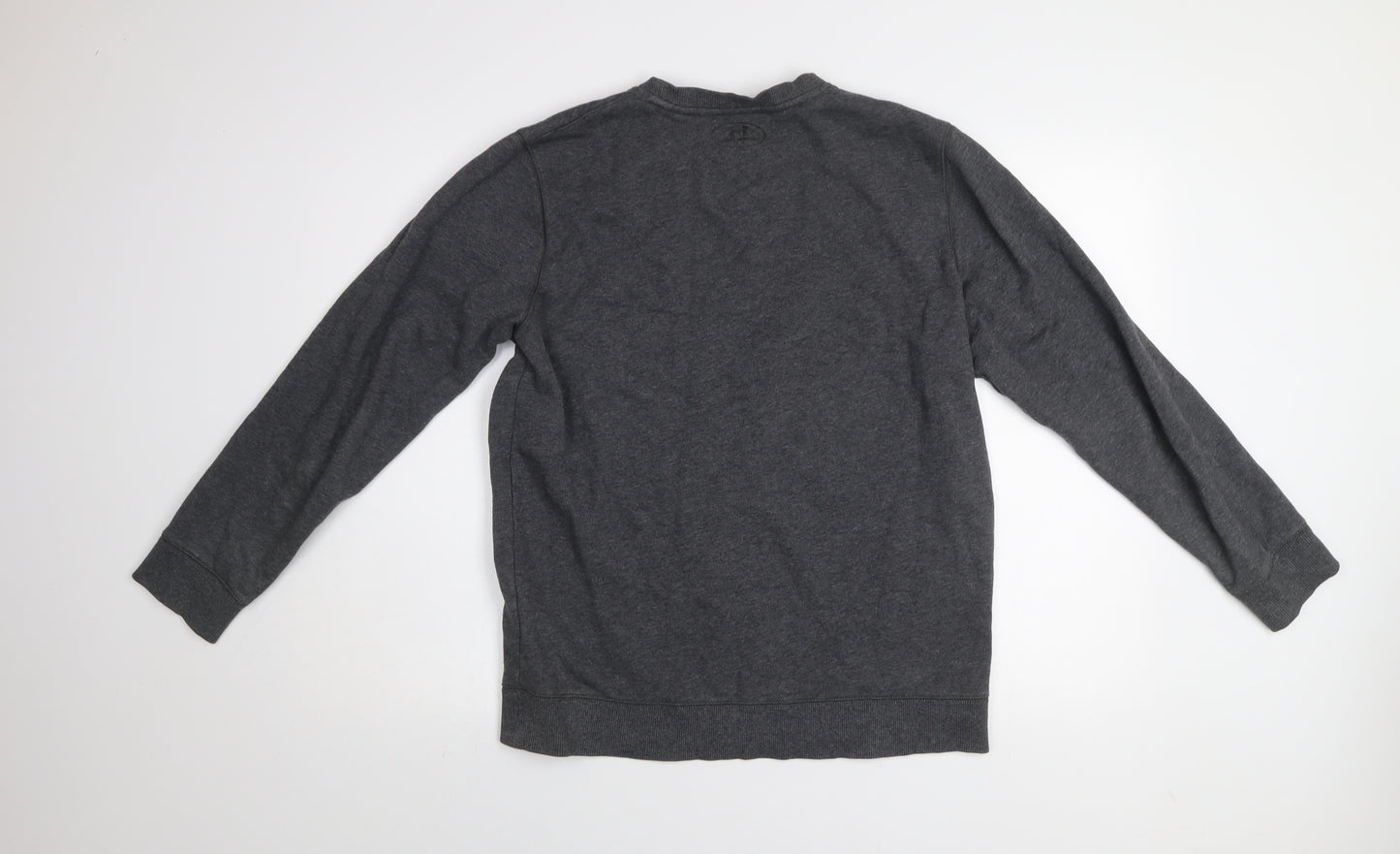 Under Armour Men’s Grey ColdGear Fleece Pullover Sweatshirt M