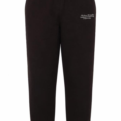 Couture Womens Brown Jogger Fleece Activewear Trousers Size 10