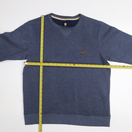 Element Men's Blue Crew Neck Pullover Sweatshirt Size L