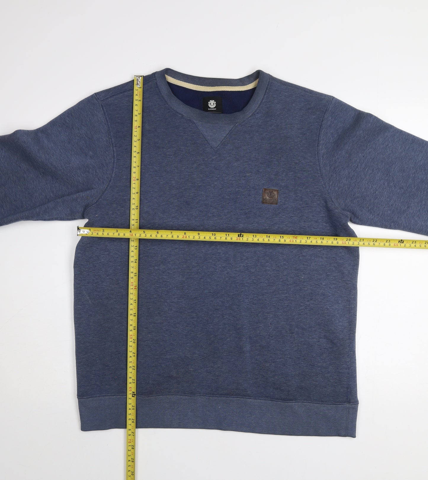 Element Men's Blue Crew Neck Pullover Sweatshirt Size L