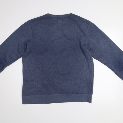 Element Men's Blue Crew Neck Pullover Sweatshirt Size L
