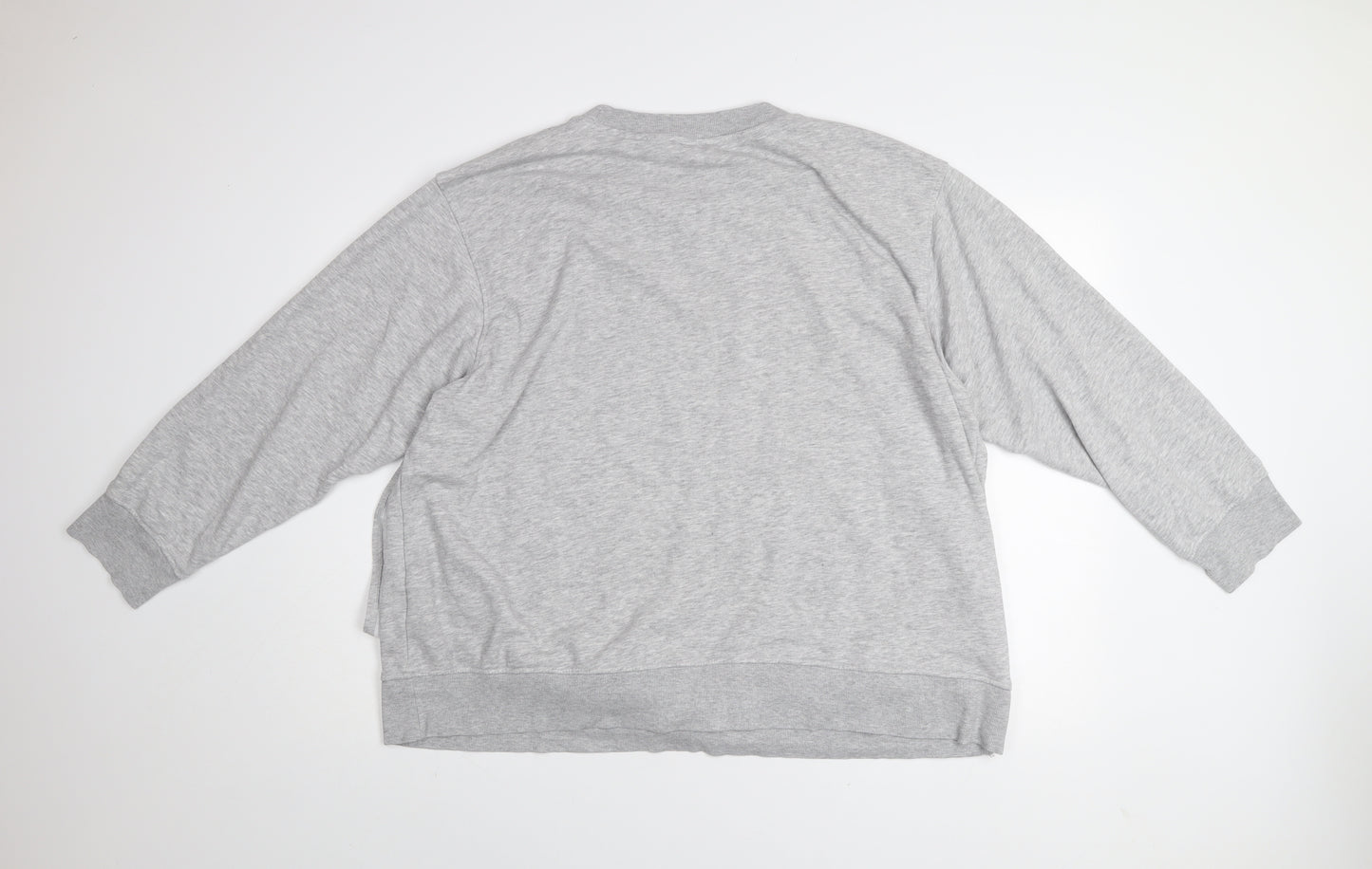 H&M Mama Women's Grey XL Pullover Sweatshirt - Soft Cotton Blend