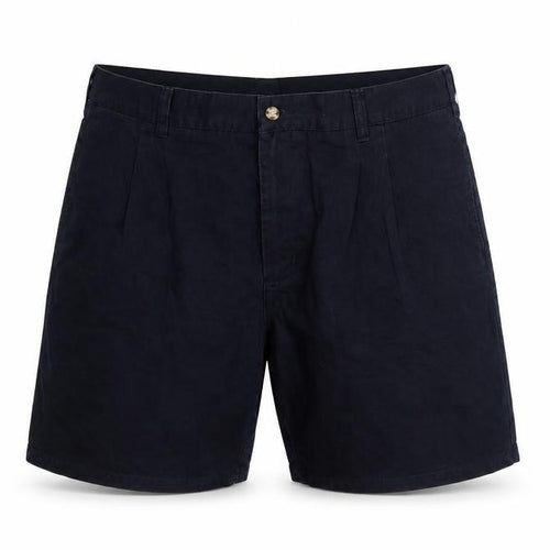 St. Bernard Men's Blue Chino Shorts Size 40 Regular Fit Casual Cotton
