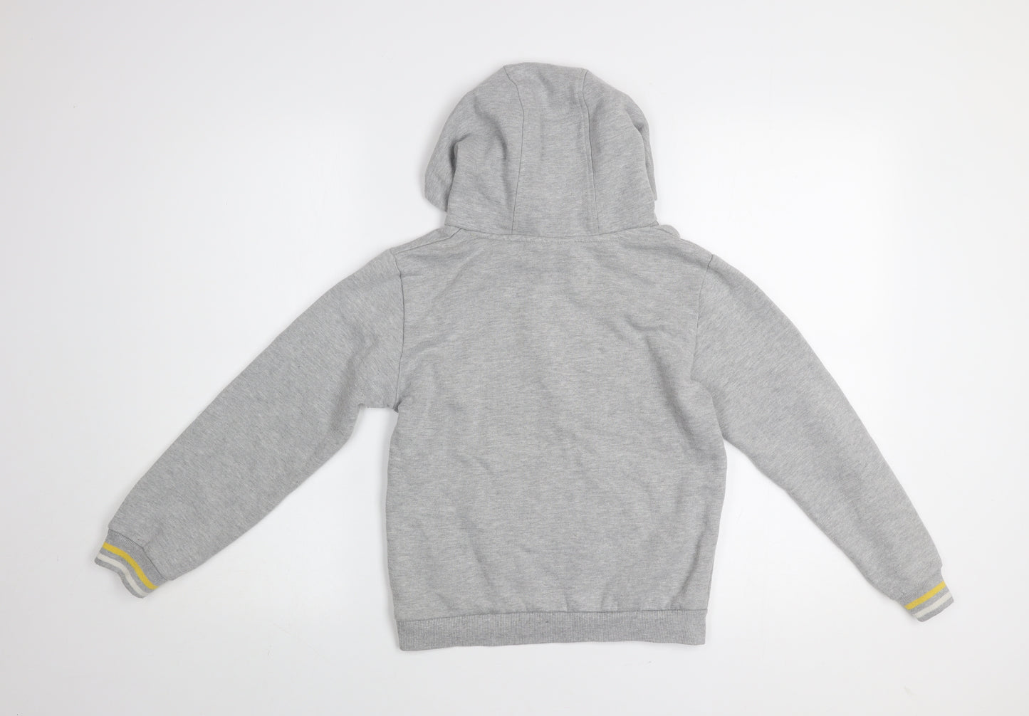 Mountain Warehouse Boys Grey Pullover Hoodie 9-10 Years Cotton Blend Graphic Print