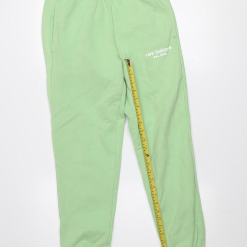 New Balance Womens Green XS Jogger Sweatpants Fleece