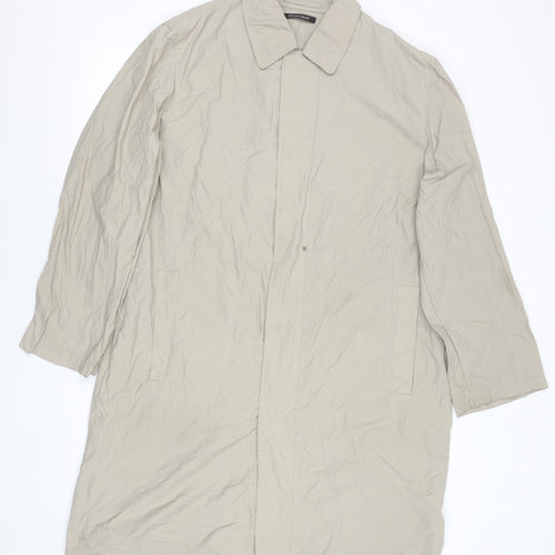 Dannimac Men's Beige S Long Waterproof Rain Coat