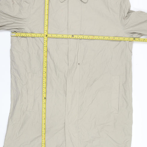 Dannimac Men's Beige S Long Waterproof Rain Coat