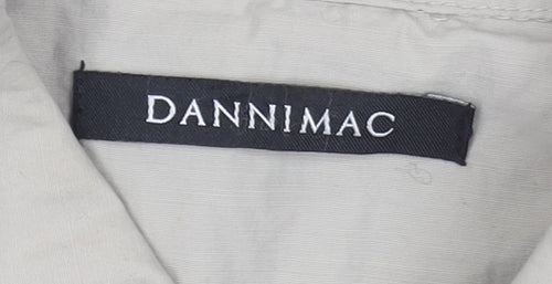 Dannimac Men's Beige S Long Waterproof Rain Coat